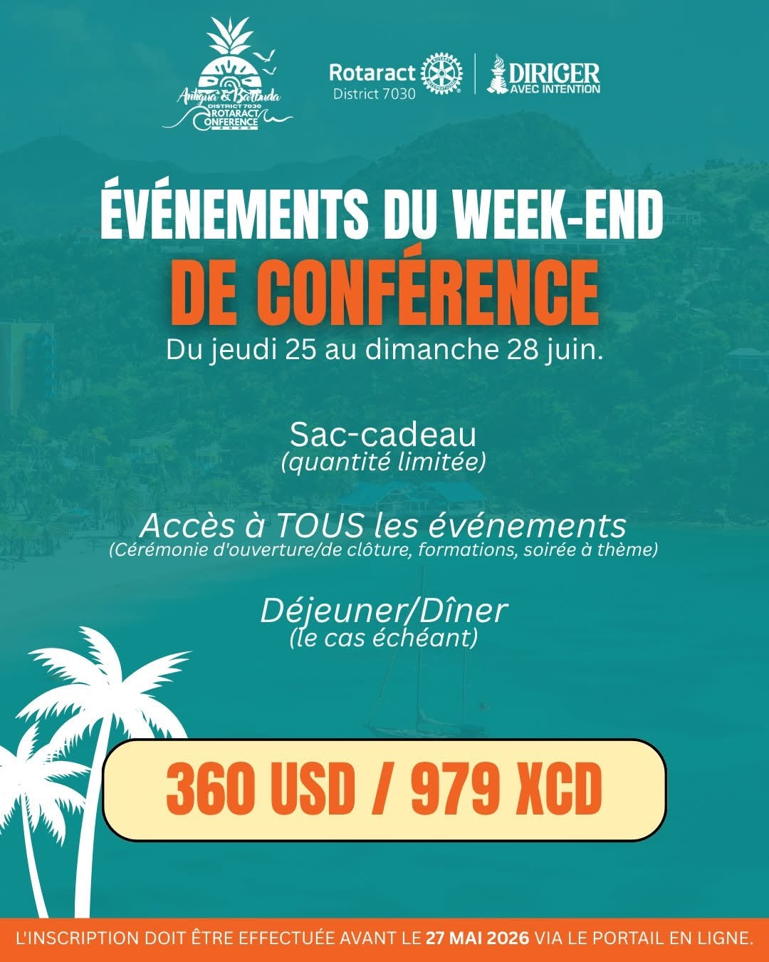 Conference Weekend Events / conference weekend events / Événements du week-end de Conférence